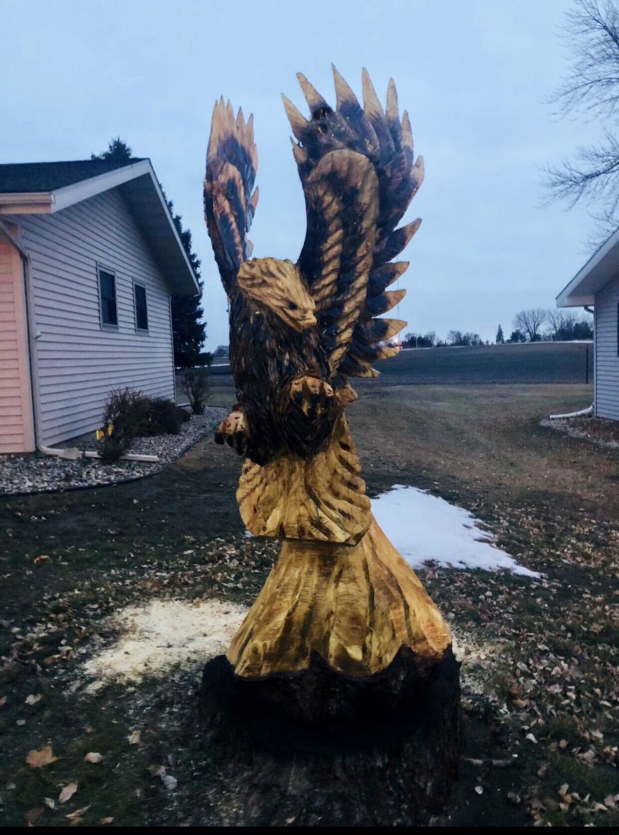 Spread Eagle Sculpture