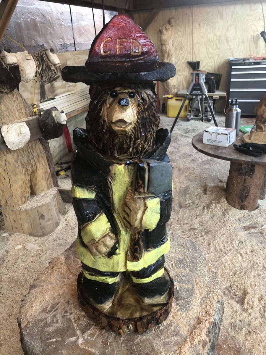 Fire Fighter Bear