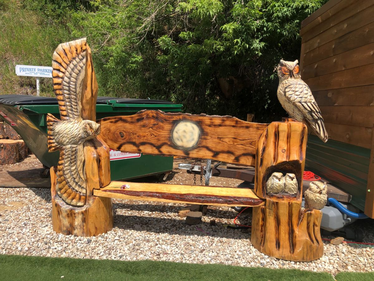 Owl Bench