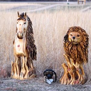 Lion and Horse